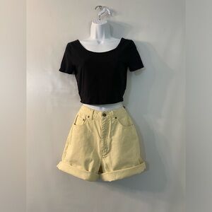 Vintage High Rise Denim Eddie Bauer Shorts